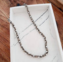 Twisted Rhinestone Statement Necklace