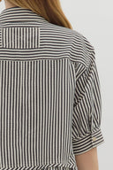 The Classic Ruffle Stripe Top