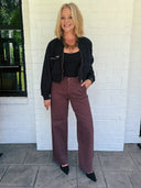 The Cool Factor Black Tencel Bomber Jacket Risen