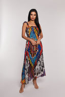 Alberto Malaki Pleated Dress