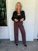 The Cool Factor Black Tencel Bomber Jacket Risen