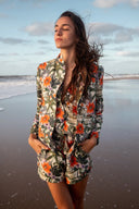 Tropical Flower Blazer