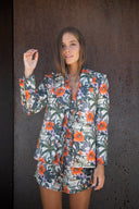 Tropical Flower Blazer