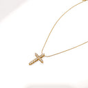 Hannah Diamond Cross Necklace WATERPROOF Wholesale Pretty Simple