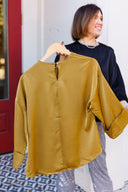 Moonlit Satin Top glam