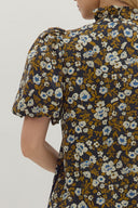 Autumn Bouquet Midi Dress