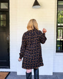 In the Reins Tie-Neck Dress Rodeo Hippie