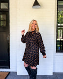 In the Reins Tie-Neck Dress Rodeo Hippie