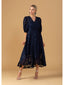 Navy Lace Diane Dress