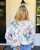 Wildflower Whimsy Cropped Cardigan POL Clothing