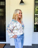 Wildflower Whimsy Cropped Cardigan POL Clothing