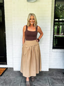 The Main Character Midi Skirt Entro