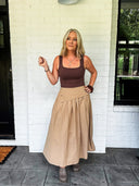 The Main Character Midi Skirt Entro