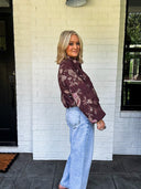 The Afterglow Floral Jacket Entro