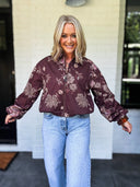 The Afterglow Floral Jacket Entro