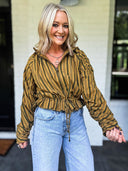 Spice It Up Stripe Jacket Entro