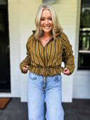 Spice It Up Stripe Jacket Entro