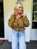 Spice It Up Stripe Jacket Entro