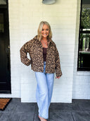 The Wild Card Leopard Jacket Mustard Seed