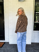 The Wild Card Leopard Jacket Mustard Seed
