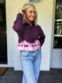 The Pink Dip Button Down Entro