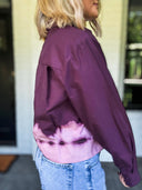 The Pink Dip Button Down Entro