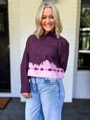 The Pink Dip Button Down Entro