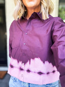 The Pink Dip Button Down Entro