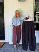 The Off Duty Balloon Pants Entro