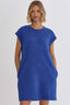 Royal Blue Shift Dress