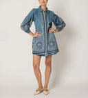 Anouk Mini Dress | Cardamon Blue
