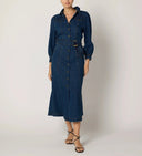 Naya Midi Dress | Denim
