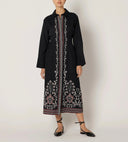 Mirela Midi Dress | Cardamon Black