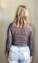 Botanical Breeze Mesh Top - Laundry Dae