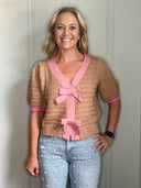 Blush & Biscotti Sweater