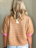 Blush & Biscotti Sweater - Laundry Dae
