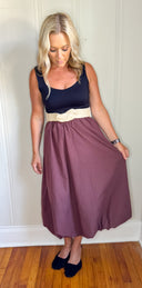 Chocolate Bubble Skirt