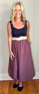 Chocolate Bubble Skirt