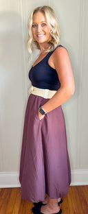 Chocolate Bubble Skirt