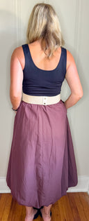 Chocolate Bubble Skirt