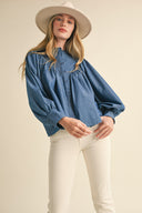 Denim Darlin' Blouse