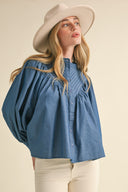 Denim Darlin' Blouse