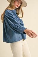 Denim Darlin' Blouse