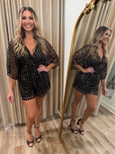 Women's Romper Black / Gold BB Dakota M