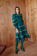 Hasu Green with Envy Midi Dress