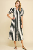 Vertical Stripes Maxi