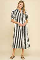 Vertical Stripes Maxi