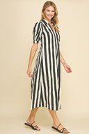 Vertical Stripes Maxi