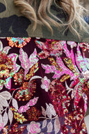Wild Bloom Camo Statement Jacket Veveret