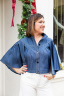 Denim Swing Top Ciebon